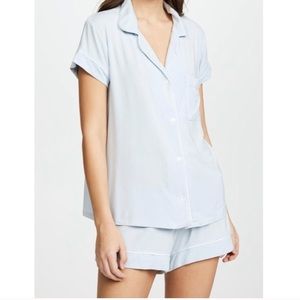 Eberjey Gisele Short & top Pajama Set Light Blue M